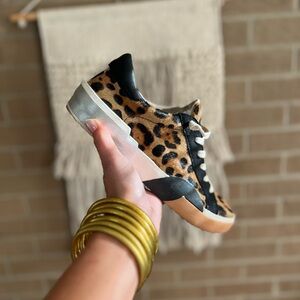 Dolce Vita Leopard Print Sneakers